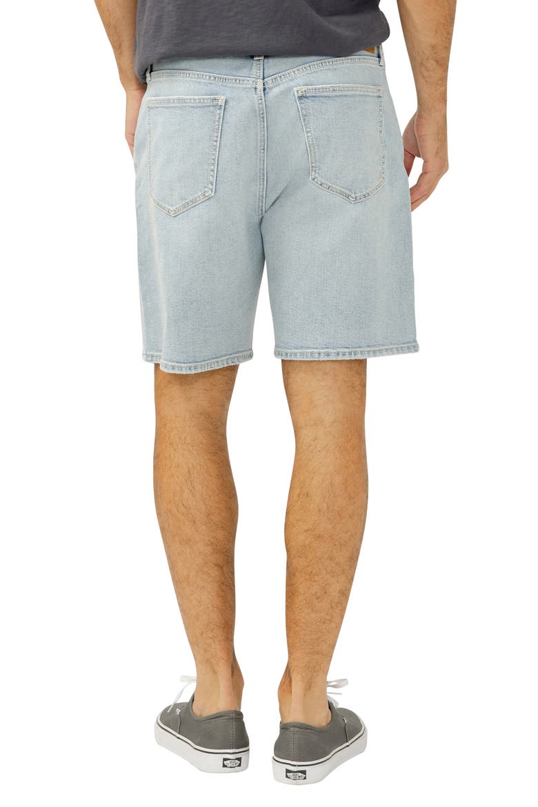 Relaxed Denim Shorts, Alternate, color, ANTIBES