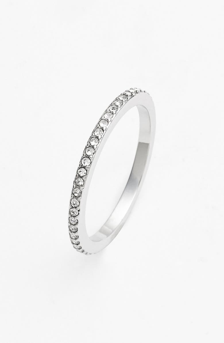 Ariella Collection Pavé Ring, Main, color, 