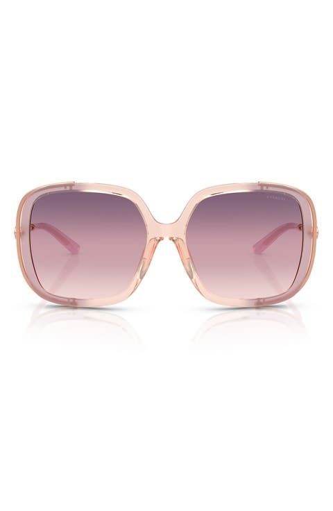 56mm Square Gradient Sunglasses