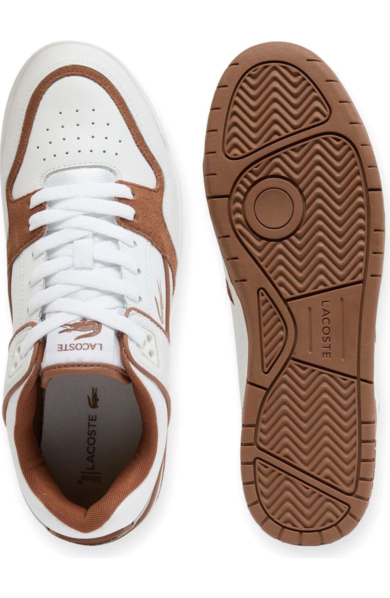 Lacoste Core Essential Sneaker, Alternate, color, White/ Brown