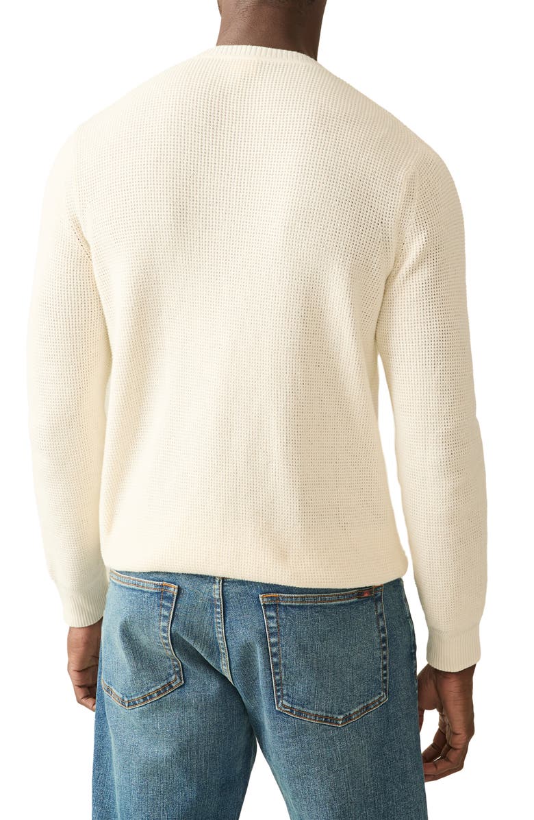 Faherty Sunwash Organic Cotton Crewneck Sweater, Alternate, color,