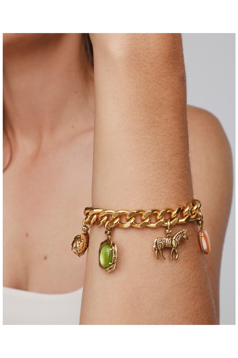 Raina Charm Bracelet, Alternate, color, GOLD MULTI MIX