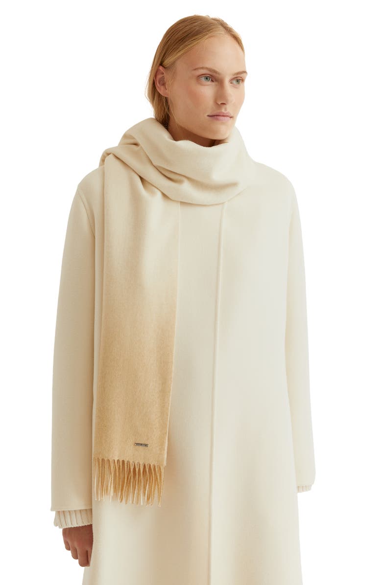 Loro Piana Large Ombré Cashmere Scarf, Alternate, color, 