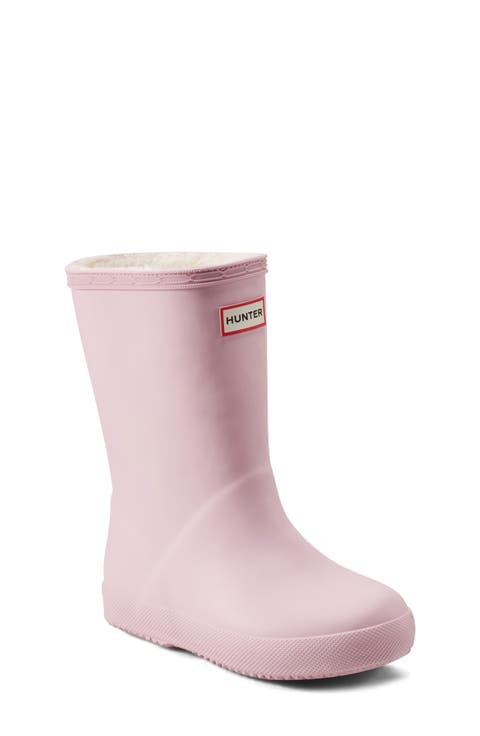 First Classic Insulated Waterproof Rain Boot (Walker & Toddler)