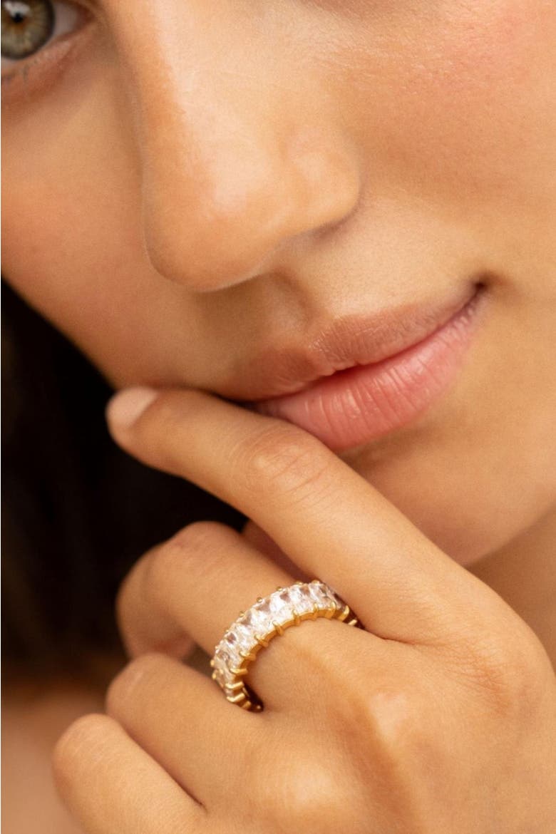 Eternity Ring, Alternate, color, Gold