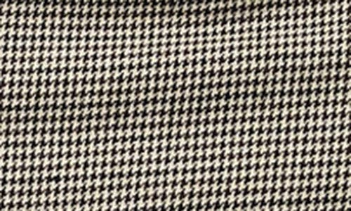 French Connection Houndstooth Miniskirt In Brown