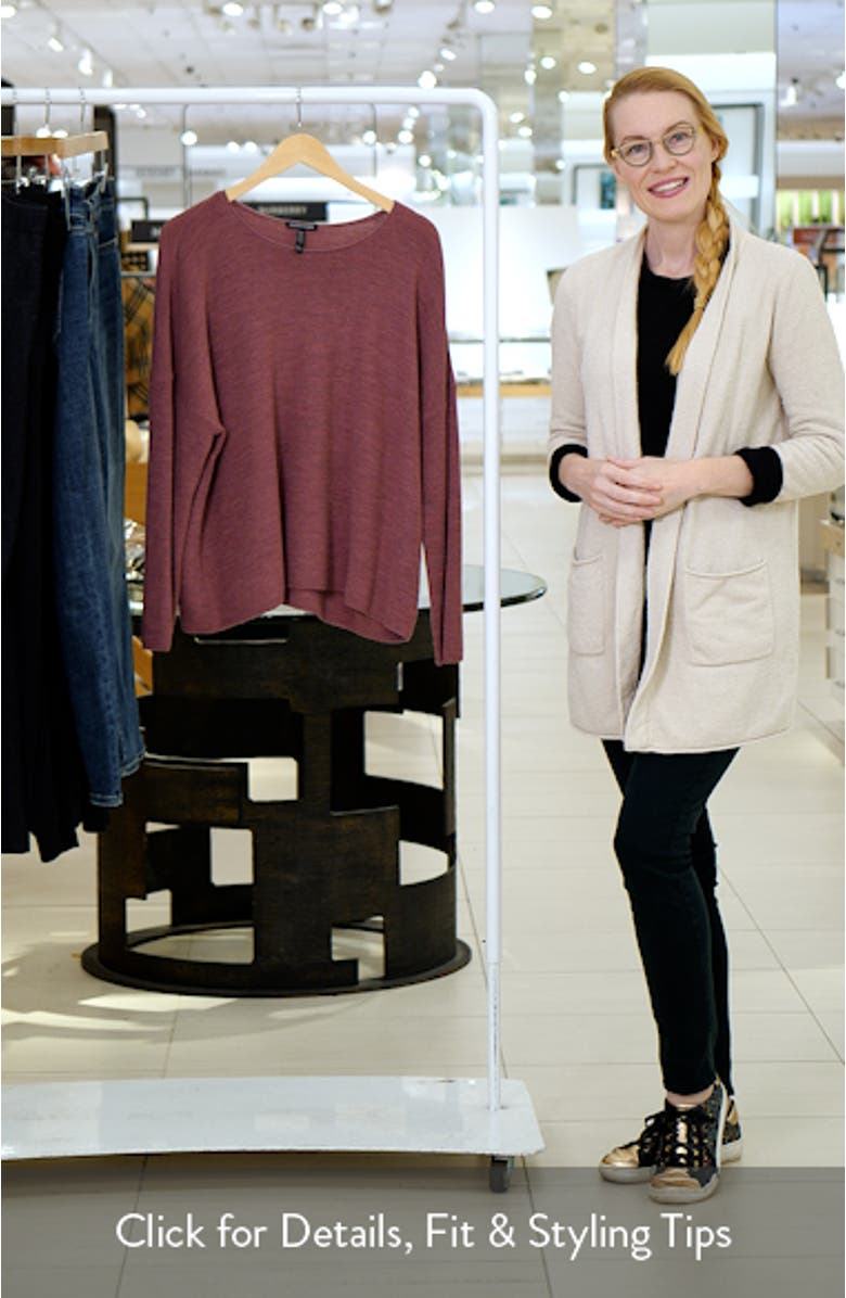 Crewneck Wool Sweater, sales video thumbnail