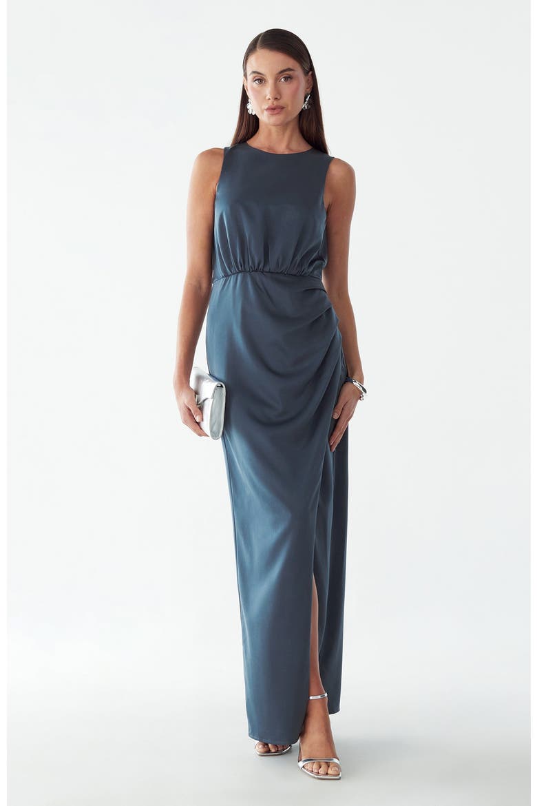 Sharmaine Dress, Alternate, color, Slate Blue