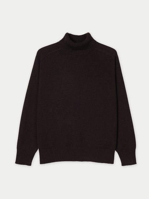 Unisex High-Neck Cashmere Sweater