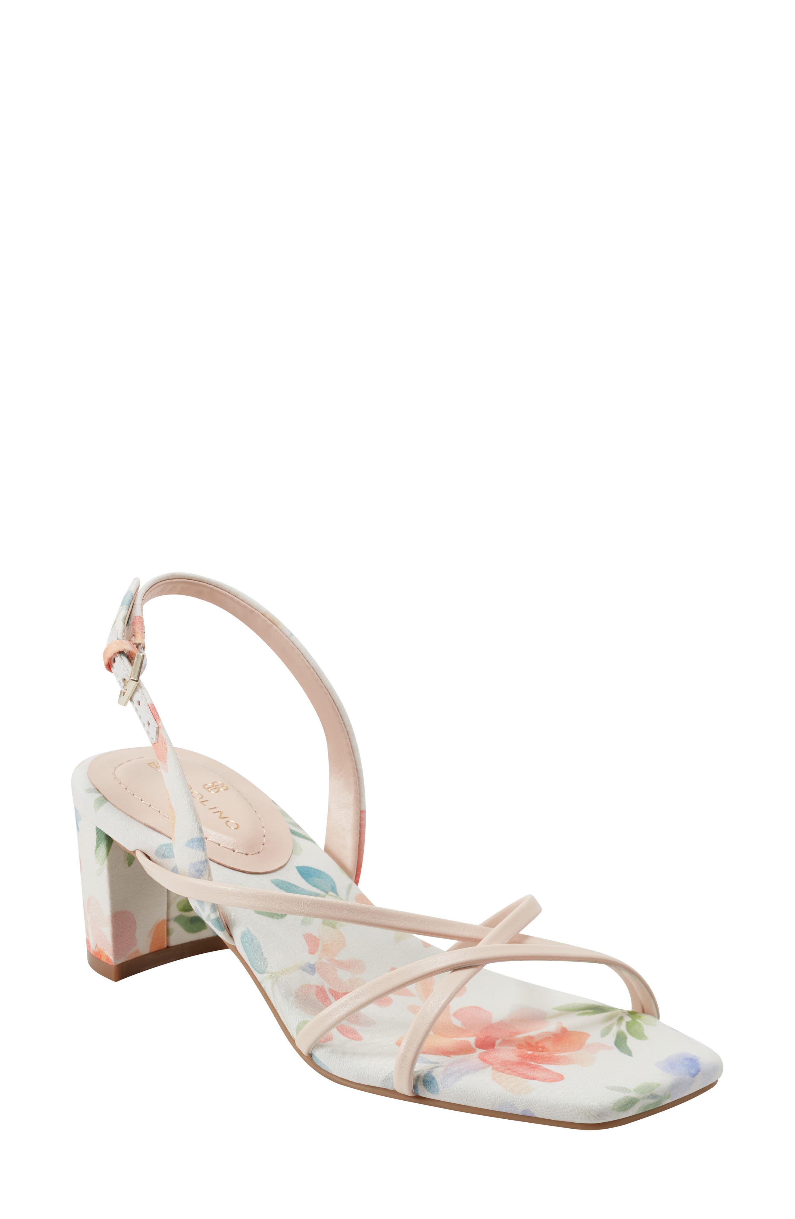 Bandolino Keltie Slingback Sandal, Main, color, Light Pink
