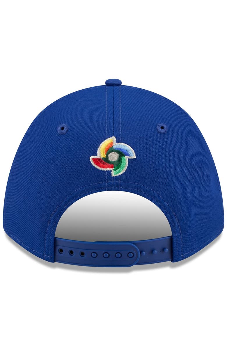 New Era Men's New Era  Blue Israel Baseball 2026 World Baseball Classic 9FORTY M-Crown Adjustable Hat, Alternate, color, Blue