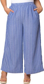 Kiyonna Eva Wide Leg Palazzo Pants