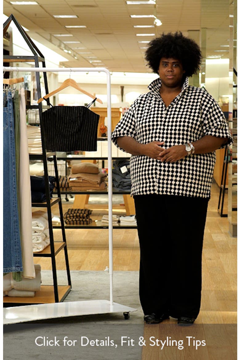 Chalk Stripe Linen Bustier Top video