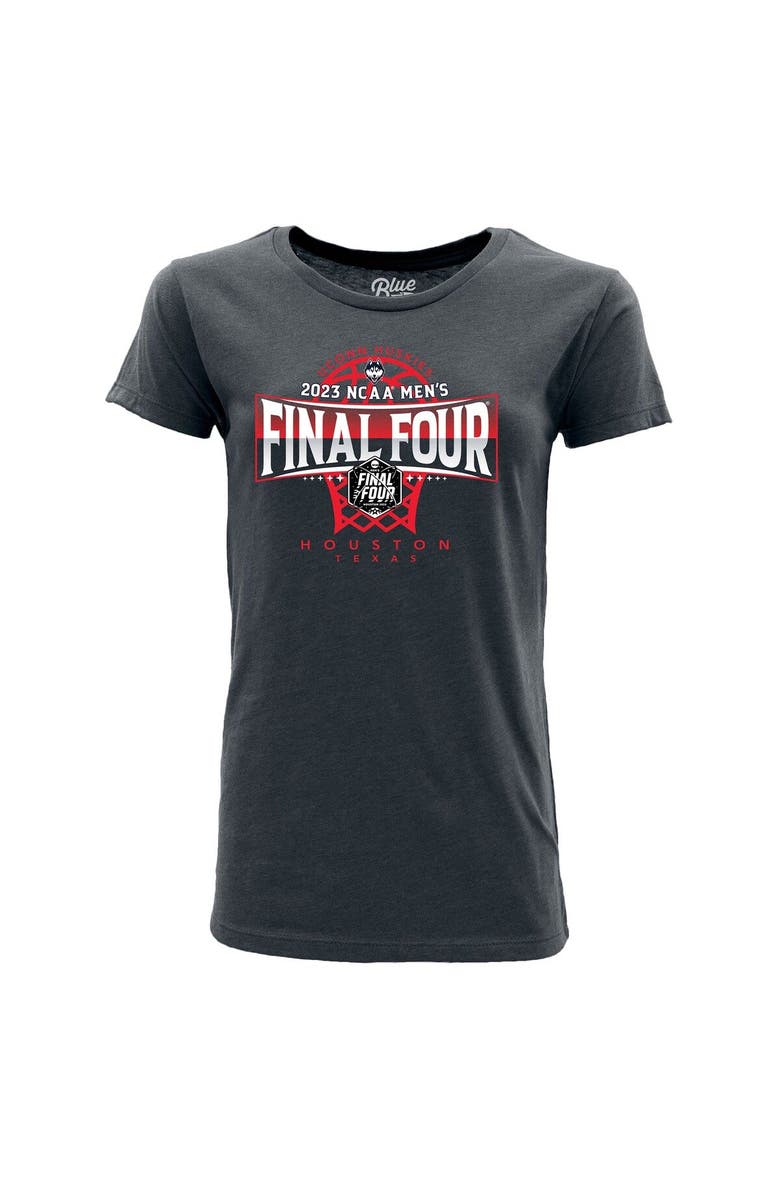 BLUE 84 Women's Blue 84  Navy UConn Huskies 2023 NCAA Men's Basketball Tournament March Madness Final Four T-Shirt, Main, color, 
