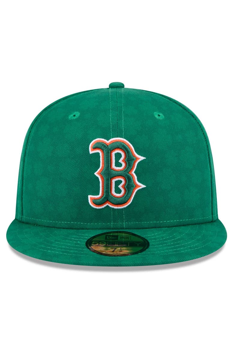 New Era Men's New Era Kelly Green Boston Red Sox St. Patrick's Day 59FIFTY Fitted Hat, Alternate, color, 