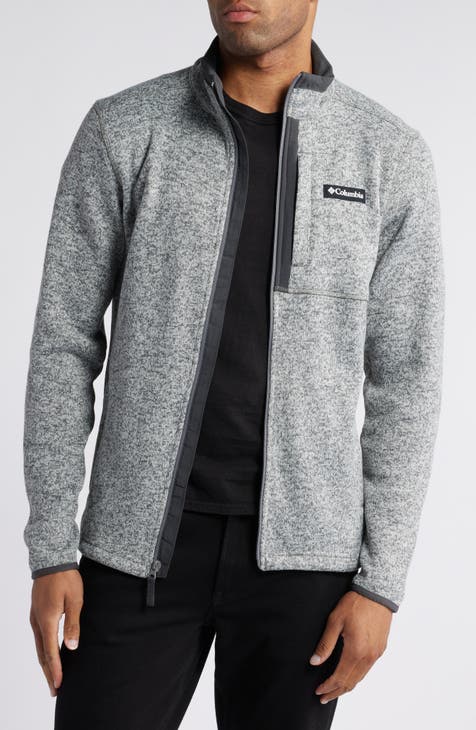 Men s Grey Fleece Jackets Nordstrom