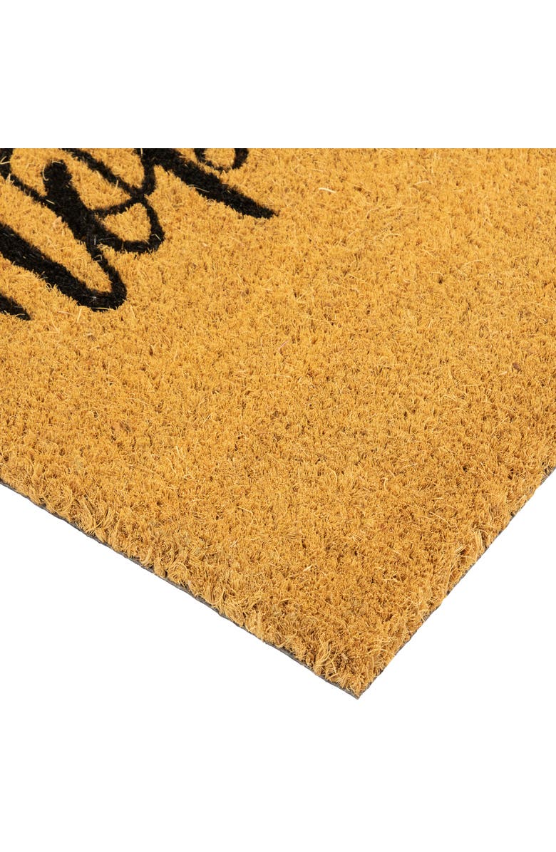 Northlight Natural Coir "Hoppy Easter" Outdoor Doormat - 18" x 30", Alternate, color, Blue