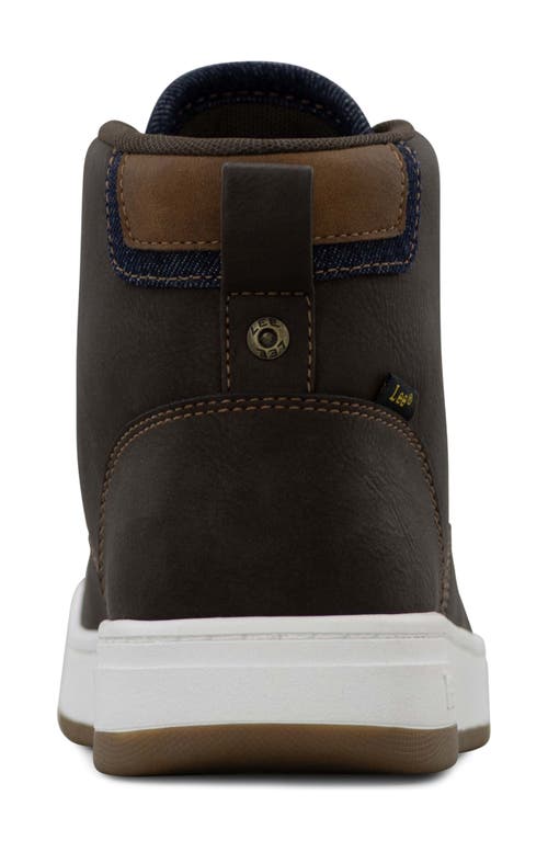 Lee Spencer High Top Sneaker In Brown