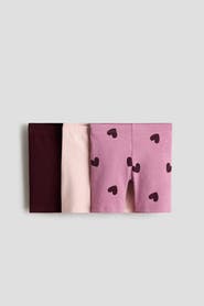 H&M 3-pack Cotton Cycling Shorts