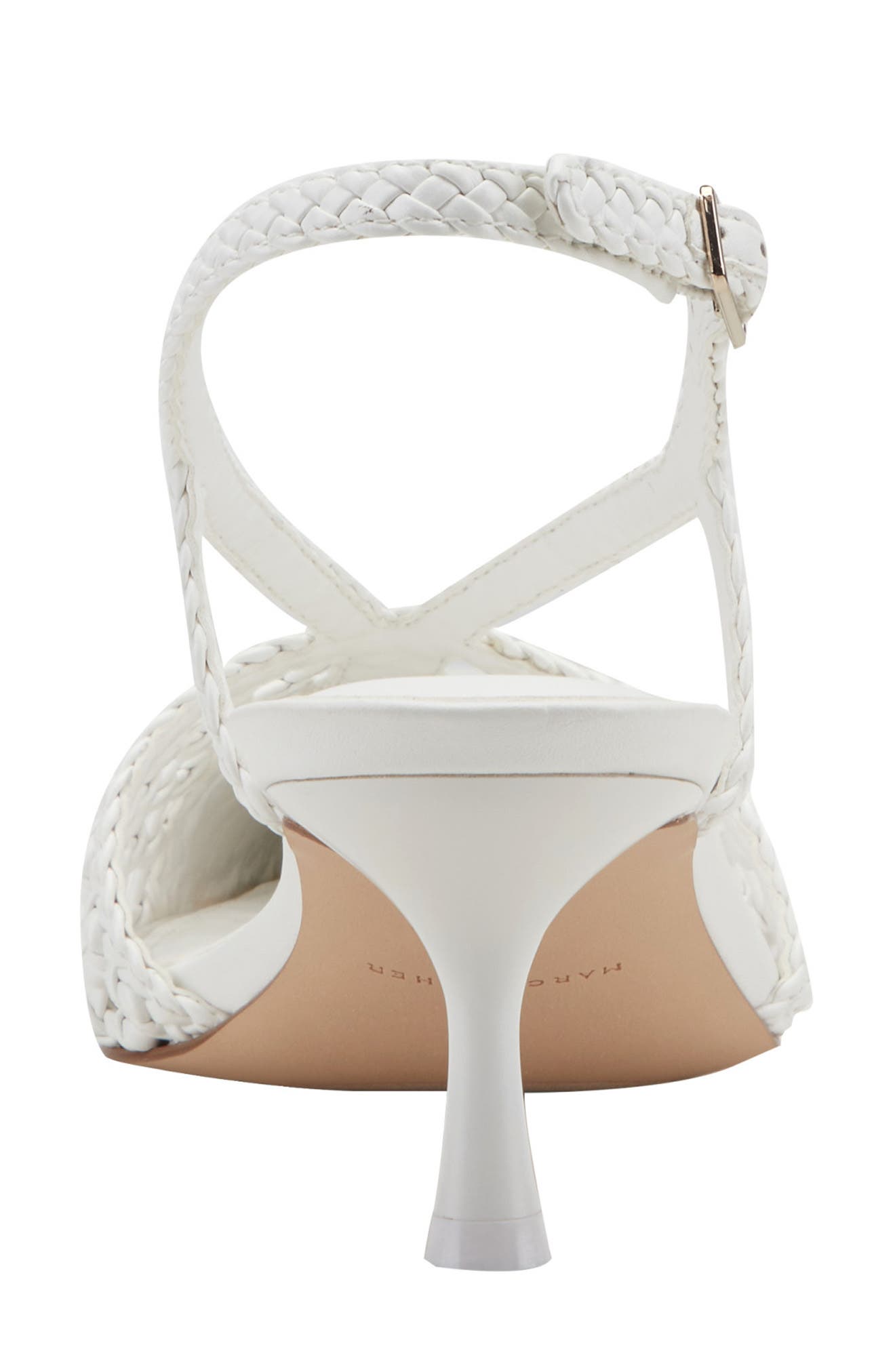 Marc Fisher LTD Reagan Slingback Pump, Alternate, color, White