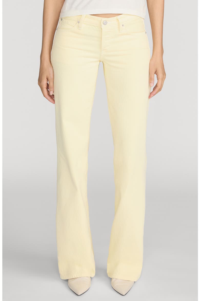 x Amelia Gray The Gray Relaxed Bootcut Jeans, Main, color, LIMONCELLO
