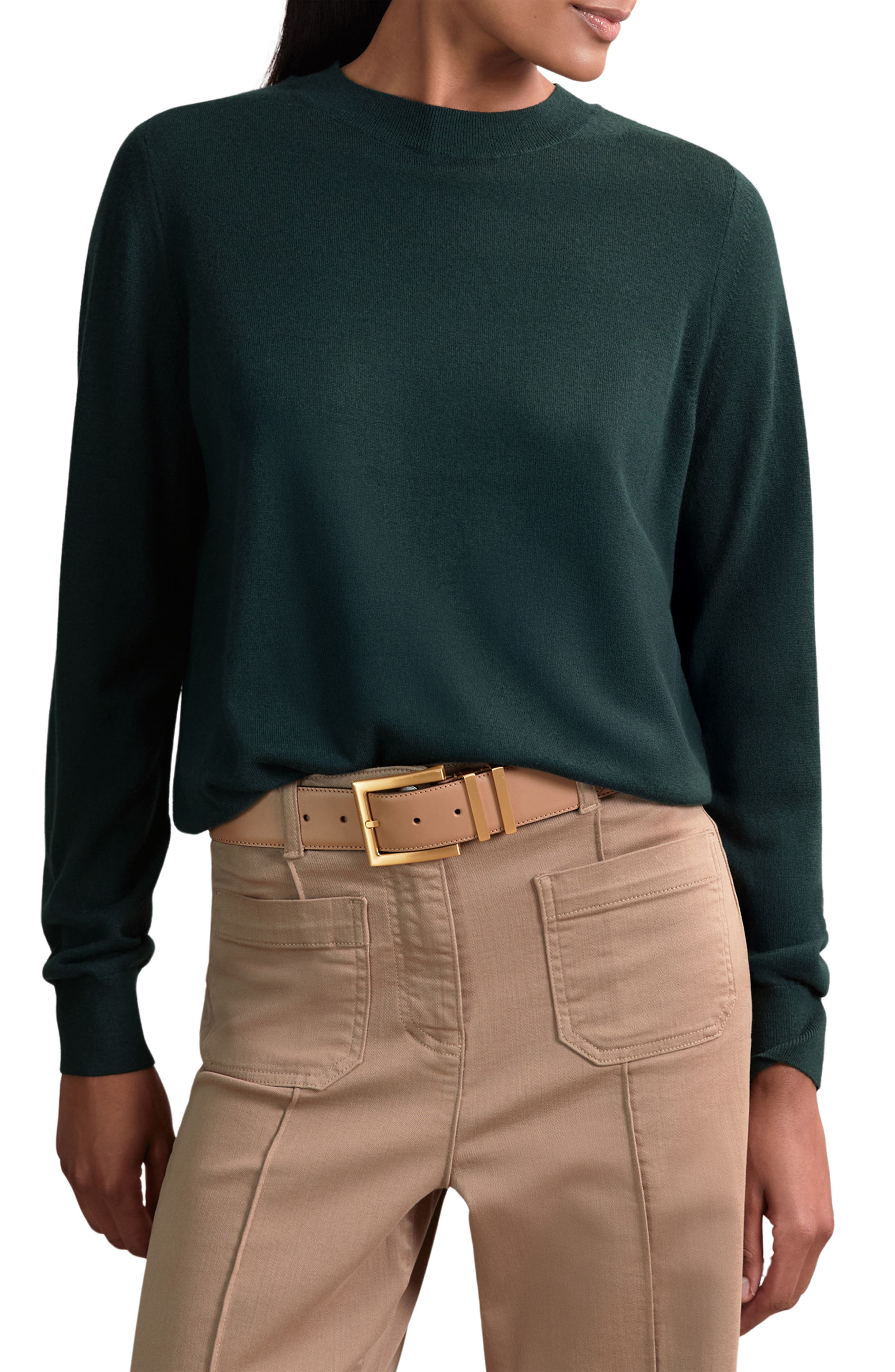 Hester Crewneck Wool Sweater