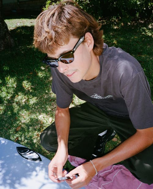 Epokhe Veil Sunglasses In Brown
