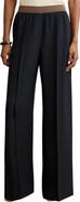 Reiss Eden Wide Leg Twill Pants