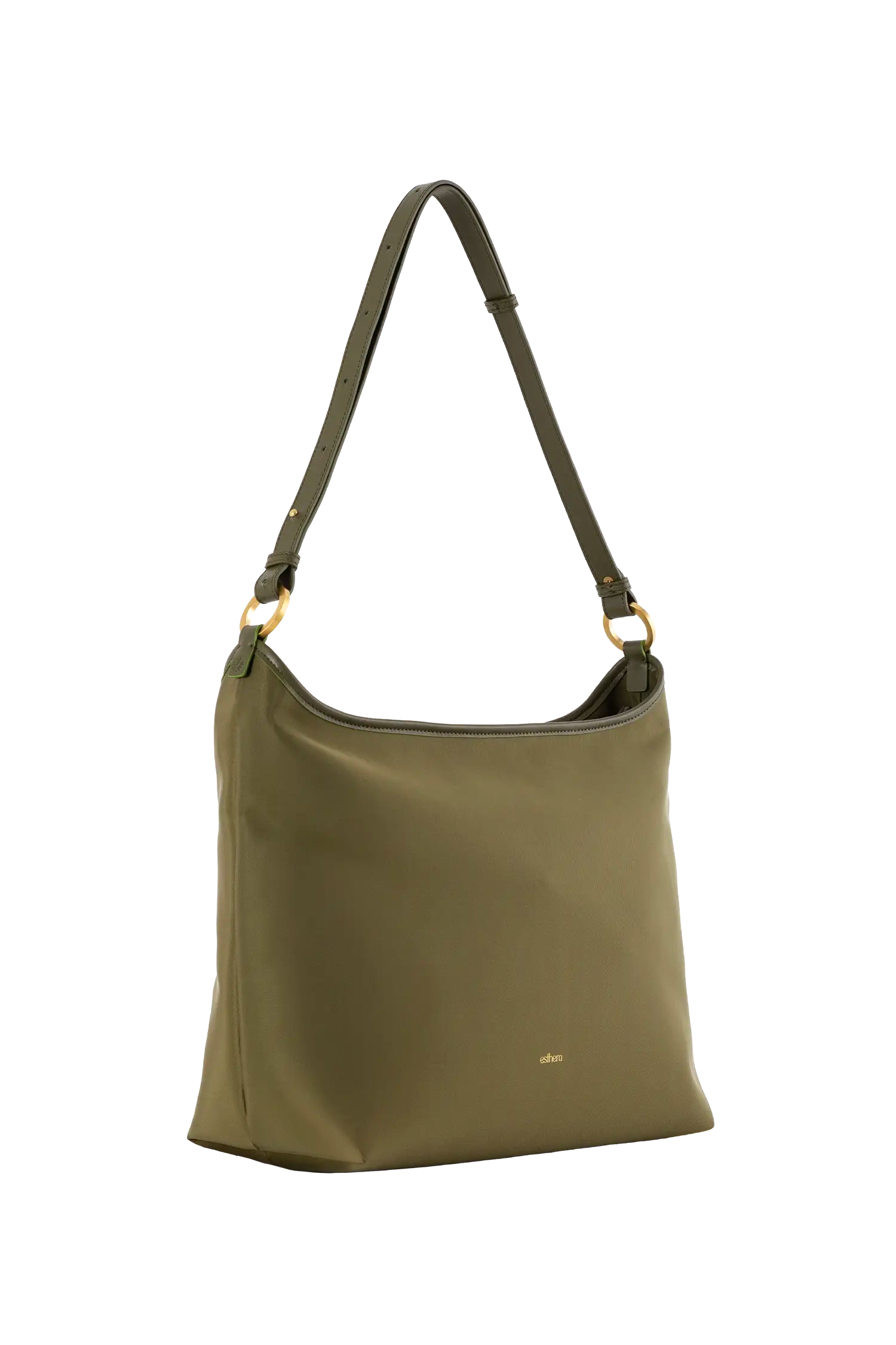 Esthera Rider Nylon Hobo Bag, Alternate, color, Green