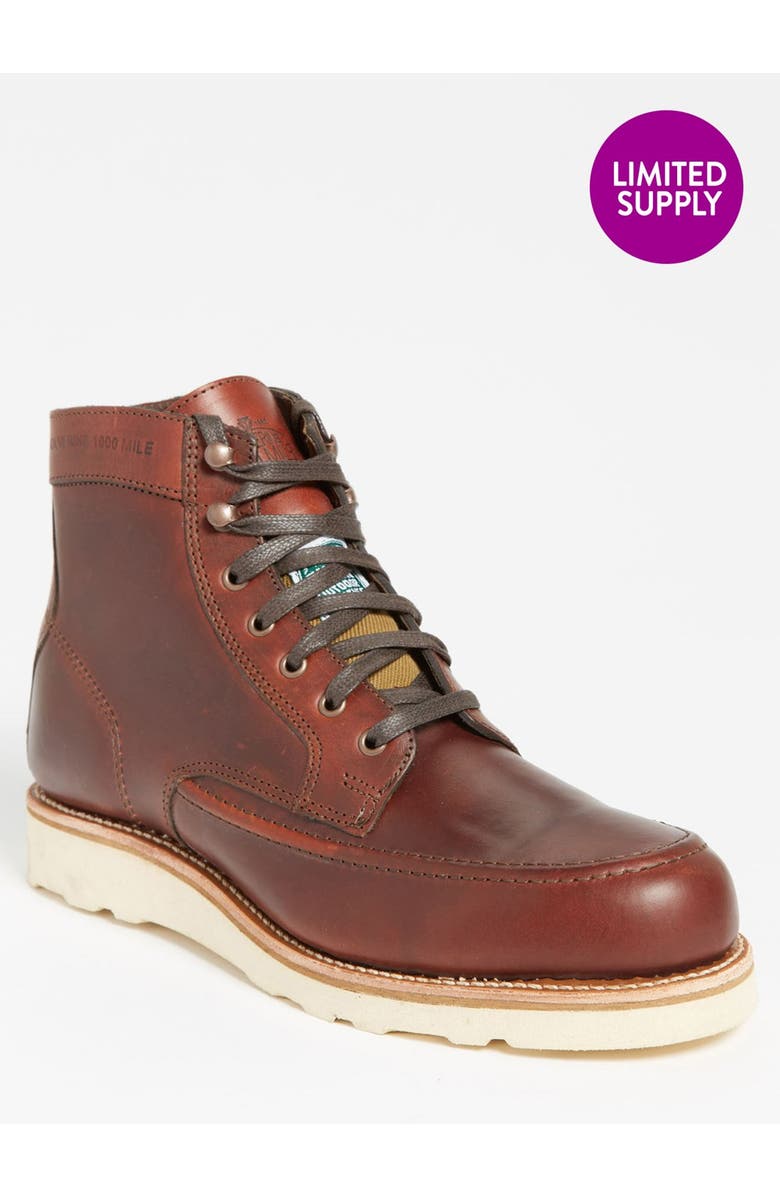 Wolverine '1000 Mile - Emerson' Moc Toe Boot, Main, color,