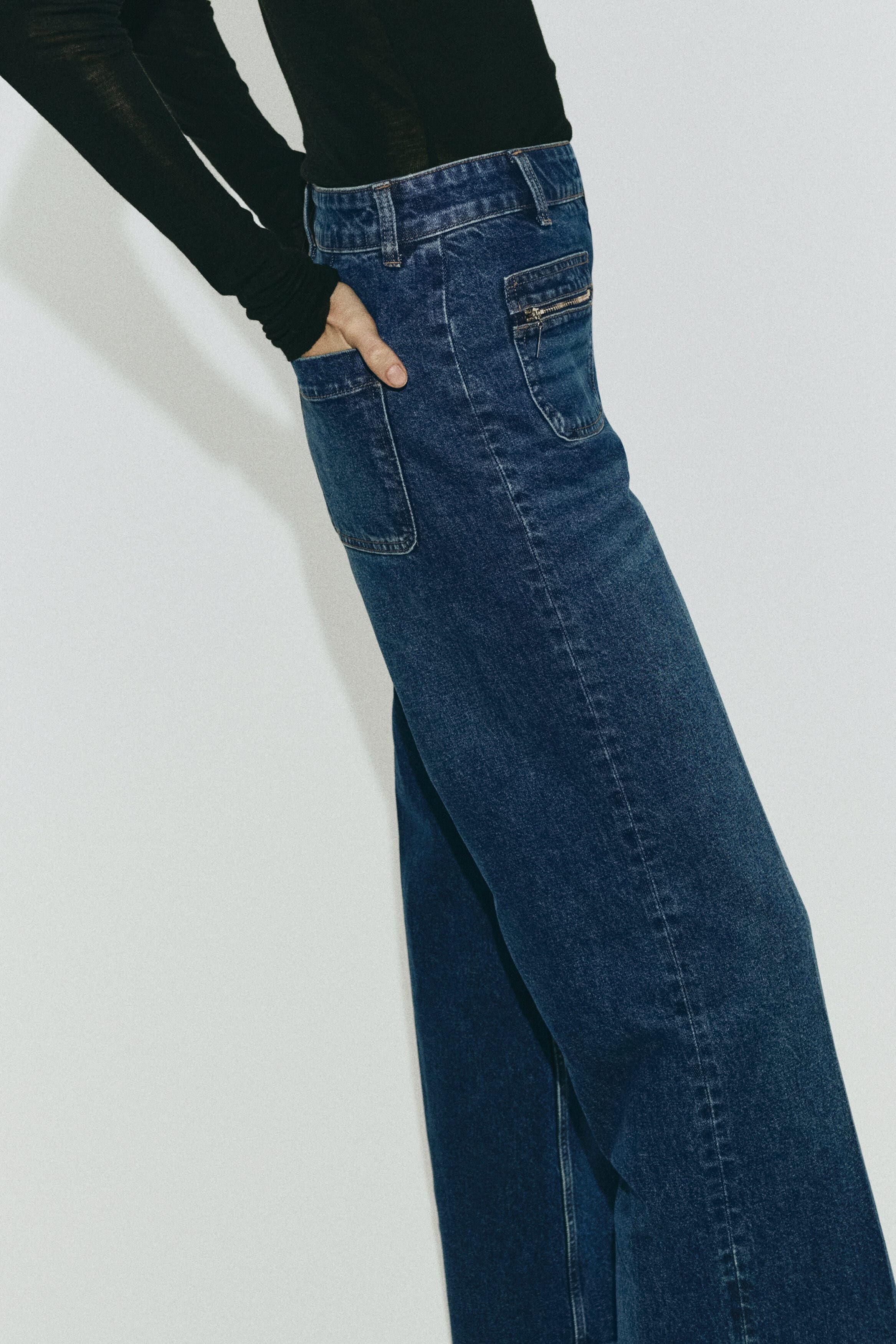 Straight high jeans - image 2