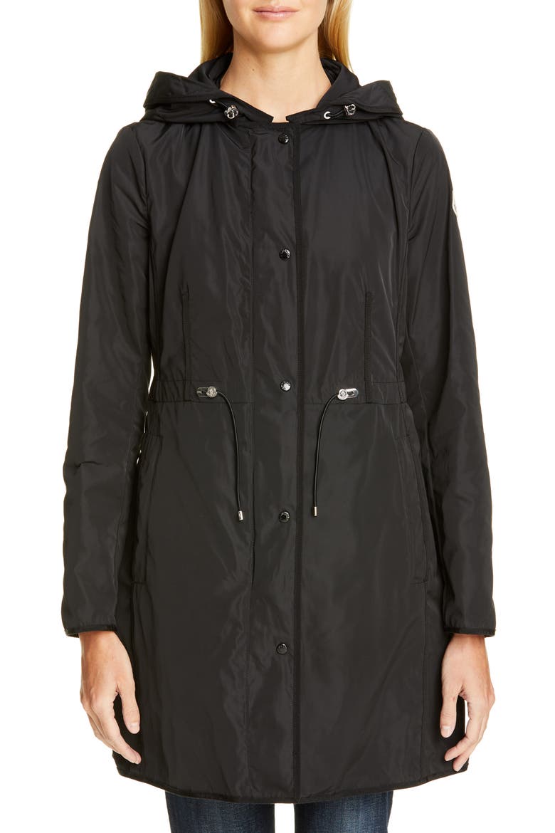 Anthemis Raincoat, Main, color, BLACK