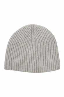Portolano Cashmere Ribbed Beanie