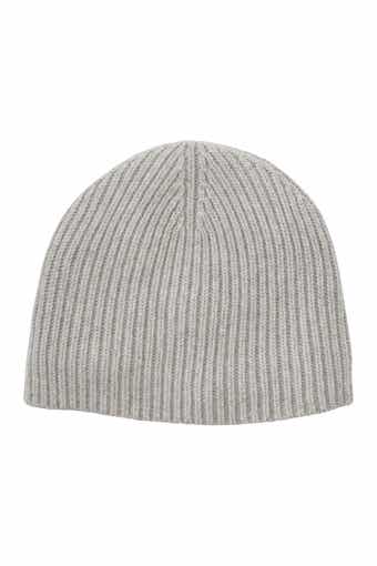 Portolano Cashmere Ribbed Beanie