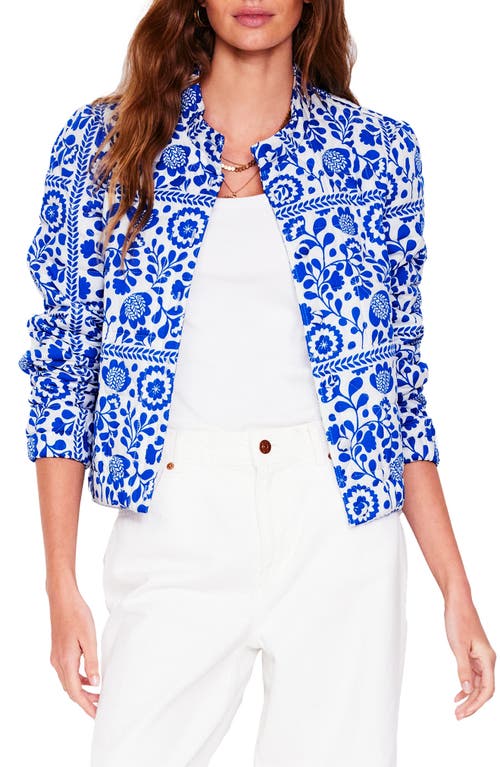 Boden Highbury Print Quilted Jacket