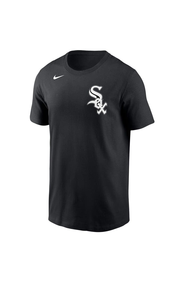 Nike Men's Nike Luis Robert Black Chicago White Sox Name & Number T-Shirt, Alternate, color, Black
