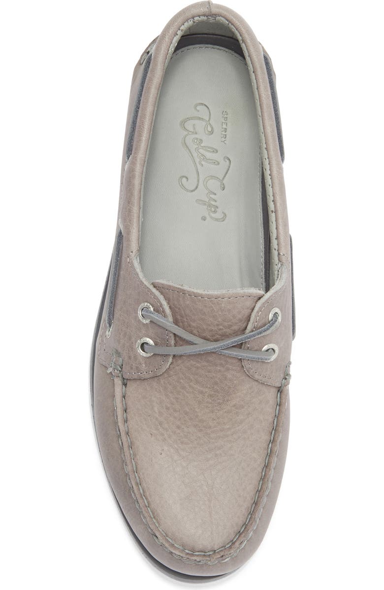 Sperry Gold Cup Authentic Original Two-Eyelet Boat Shoe, Alternate, color, Grey