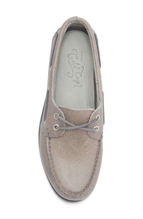 Sperry Gold Cup Authentic Original Two-eyelet Boat Shoe In Gray