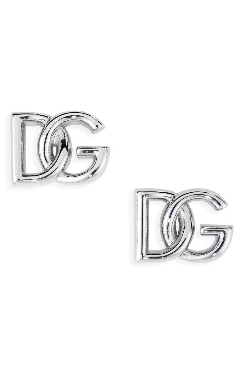Dolce&Gabbana DG Stud Earrings, Main, color,