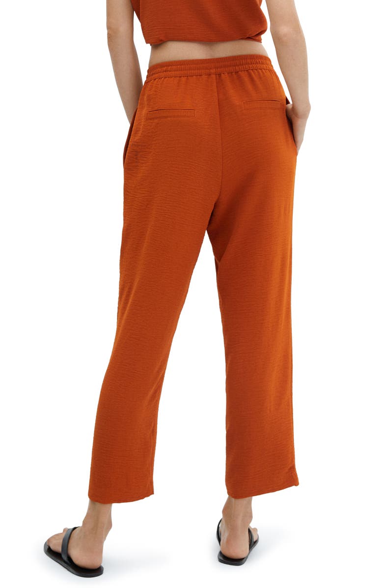 MANGO Flowy Straight Leg Pants, Alternate, color,