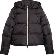 Burberry Langdale Nylon Puffer Jacket with Detachable Sleeves