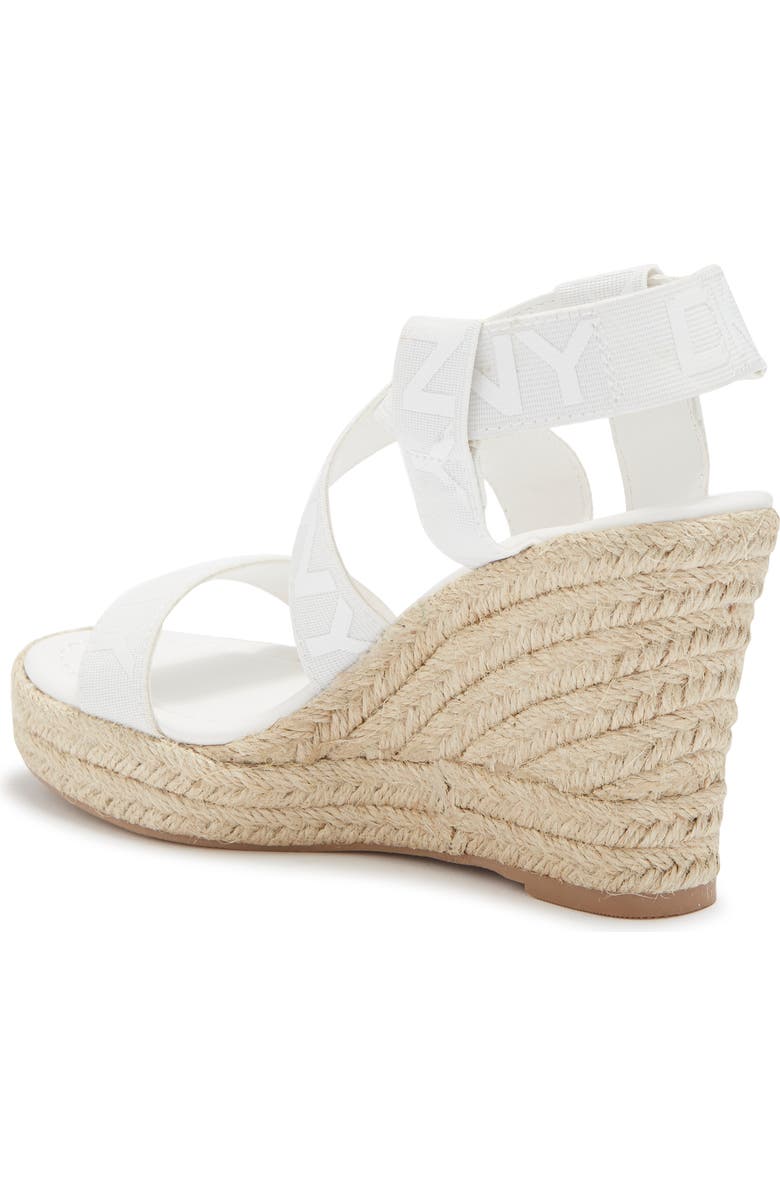 DKNY Carter Platform Wedge Sandal, Alternate, color,