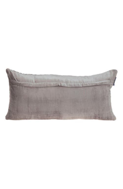 Parkland Collection Reta Velvet Throw Pillow In Taupe