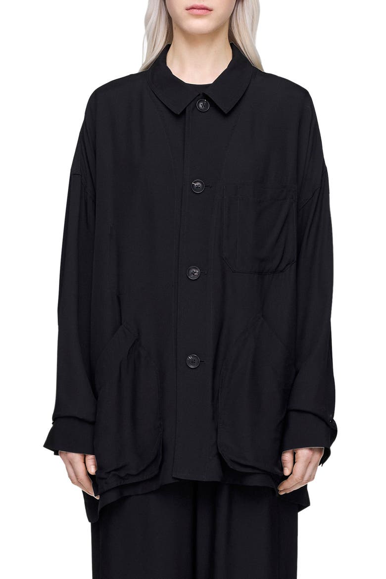 Chore Jacket, Main, color, BLACK/