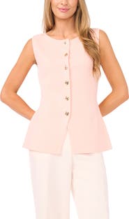 Ted Baker Sleeveless Button-Up Shirt