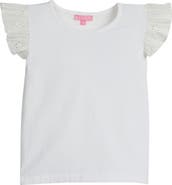 BISBY Kids' Knit Eyelet Tank