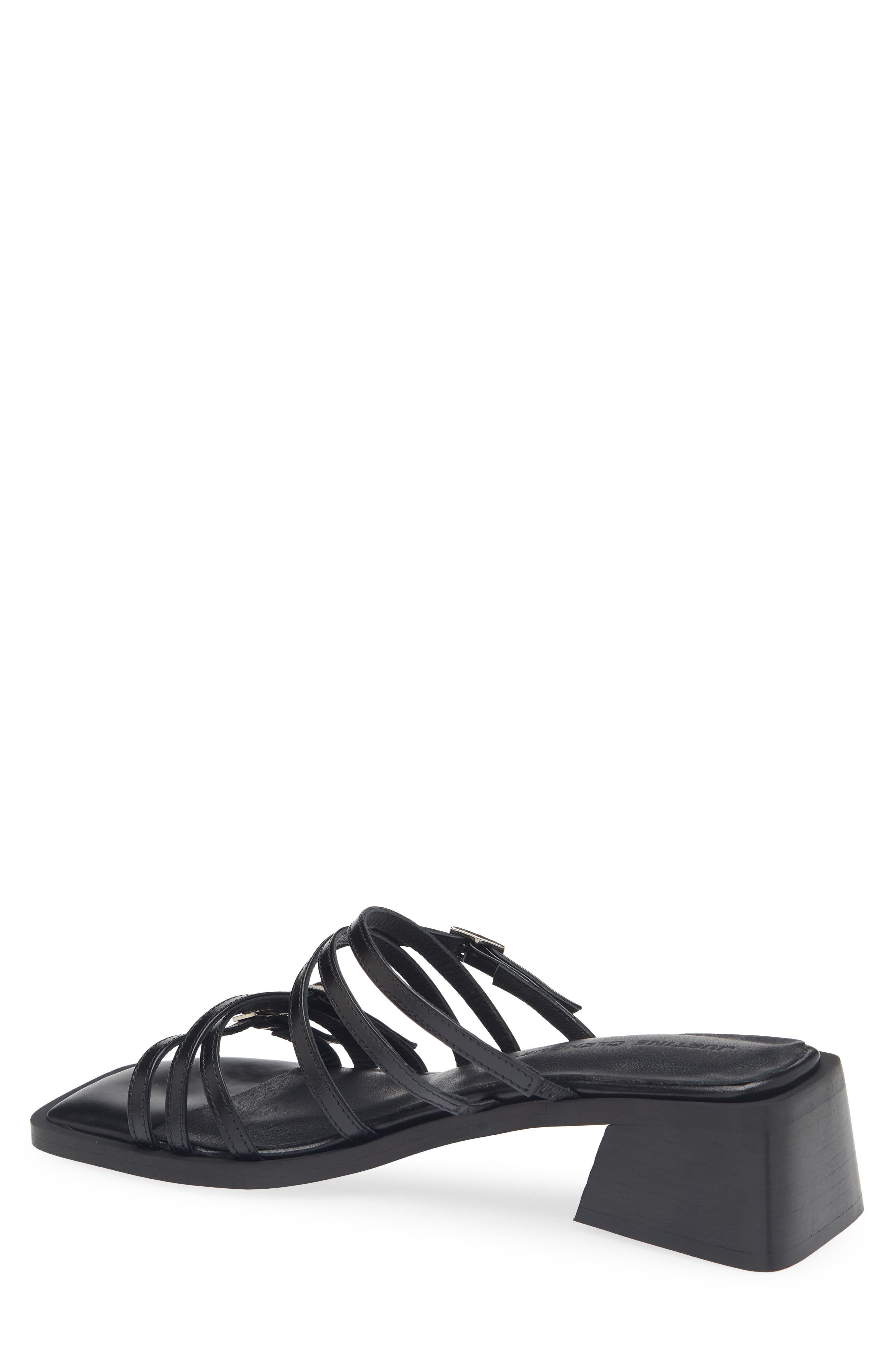 Justine Clenquet Andie Sandal, Alternate, color, Black