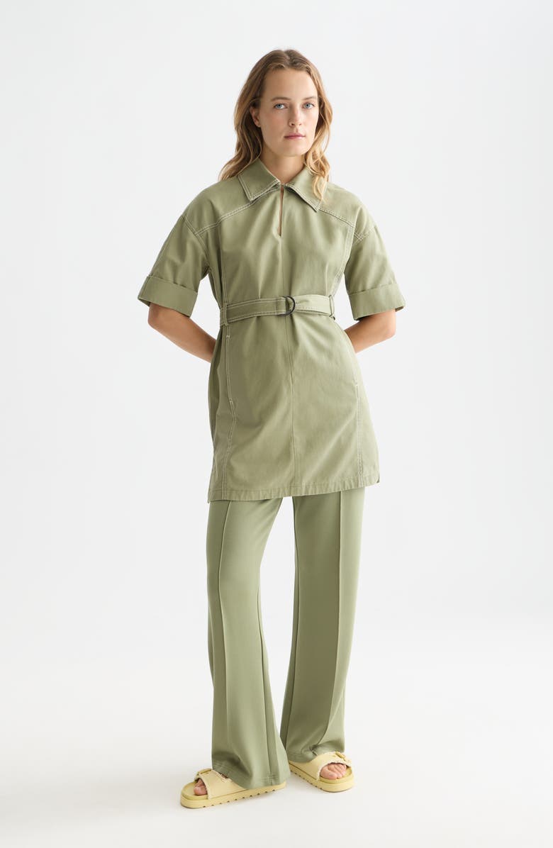 Scotch & Soda Pintuck Sweatpants, Alternate, color, Oil Green