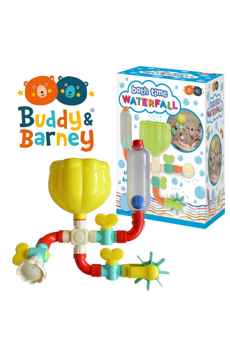 Buddy & Barney Bath Time Waterfall 18Mo+, Alternate, color, Multicolored