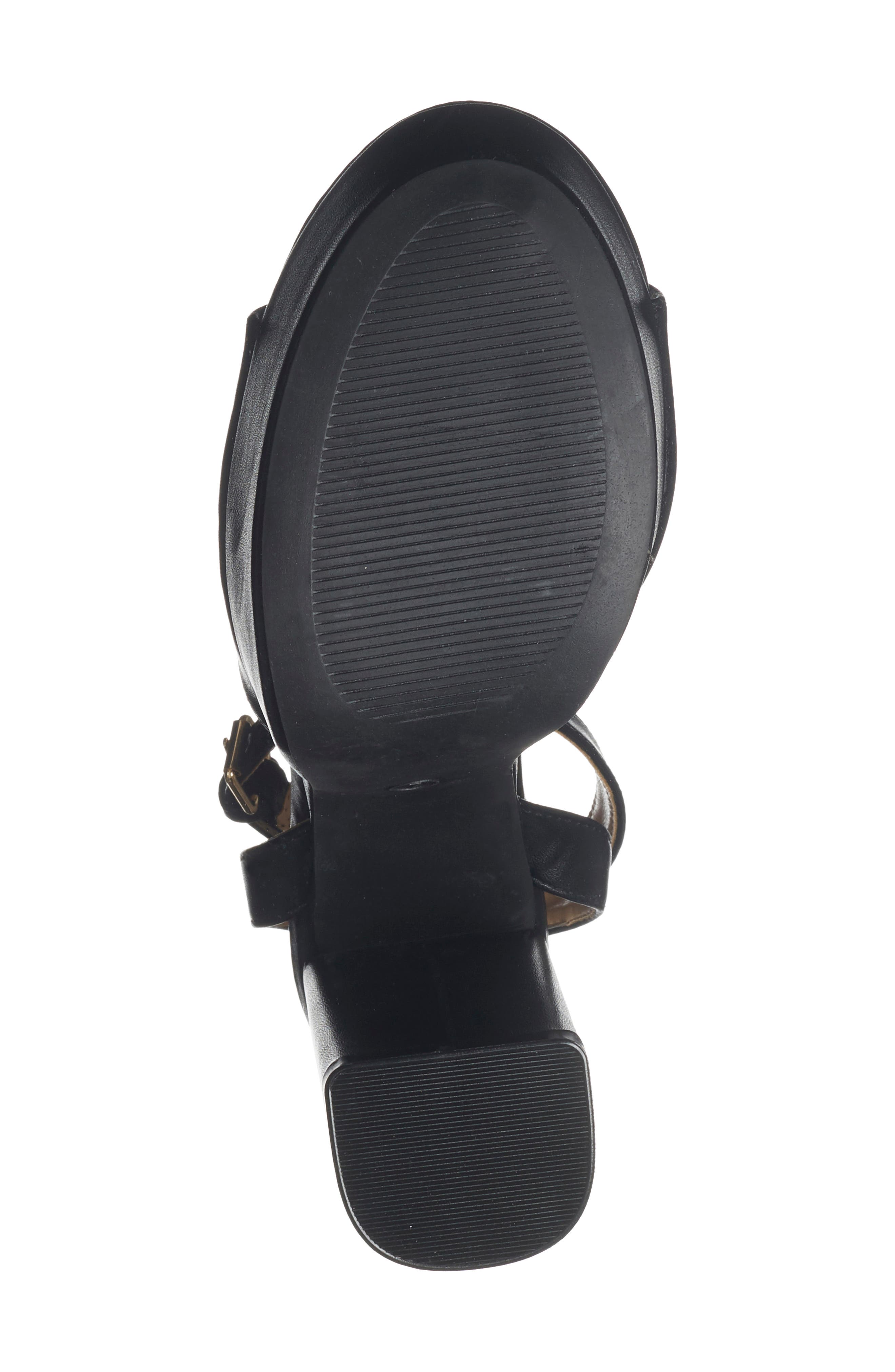 WILD DIVA LOUNGE Alice Platform Sandal, Alternate, color, Black